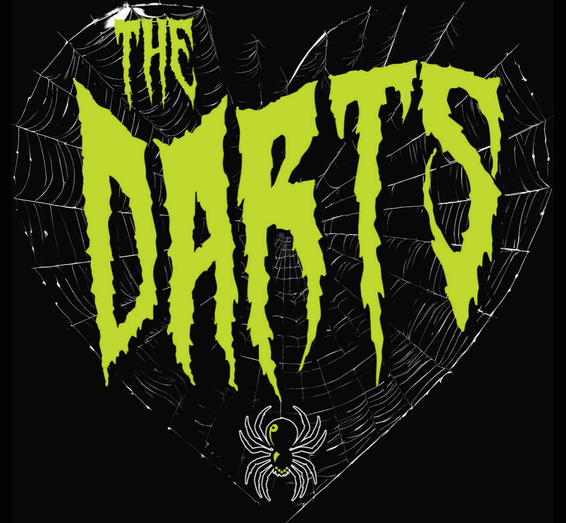 DARTS 2025 LOGO black background